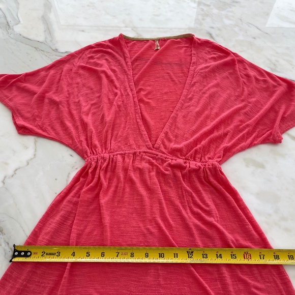 VITAMIN A CORAL TONE BEACH COVER-UP SIZE SMALL - Picture 10 of 14